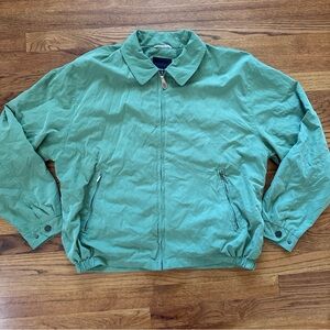 London Fog Men's Green Windbreaker size L C25